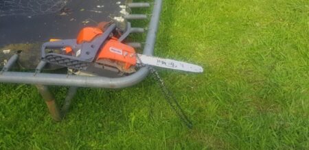 Chainsaw maintenance is important