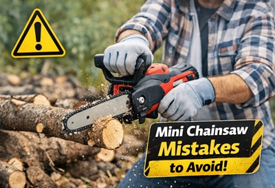 mini chainsaw mistakes